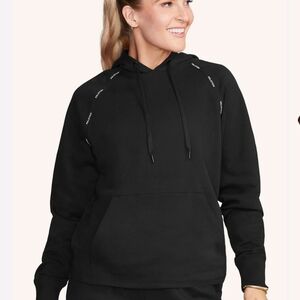 Peloton Black Oversized Raglan Sweatshirt